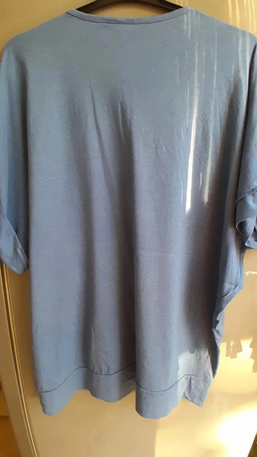 Camiseta azul, tamanho XL, MarcaM&S Mode – photo 5